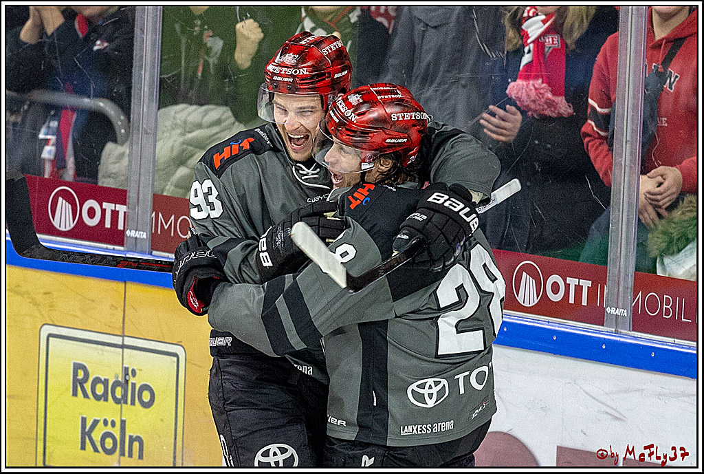 DEL; Koelner Haie - Straubing Tigers, 02.12.2018